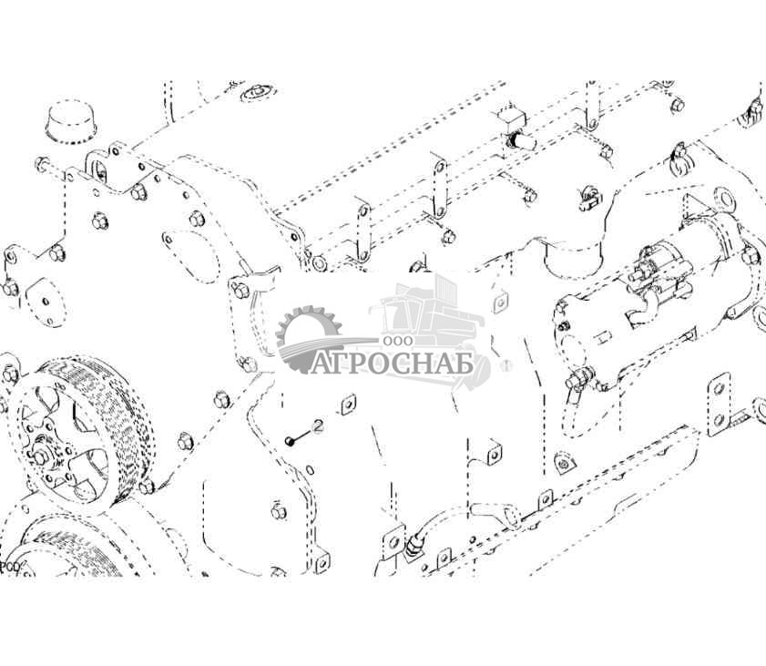 7897 Air Compressor Mounting Plug 